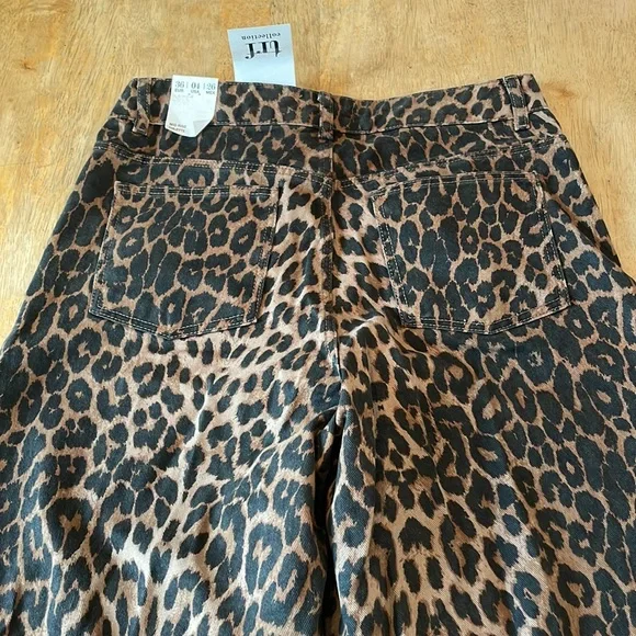 Zara Mid Rise Culottes leopard print - Picture 10 of 10